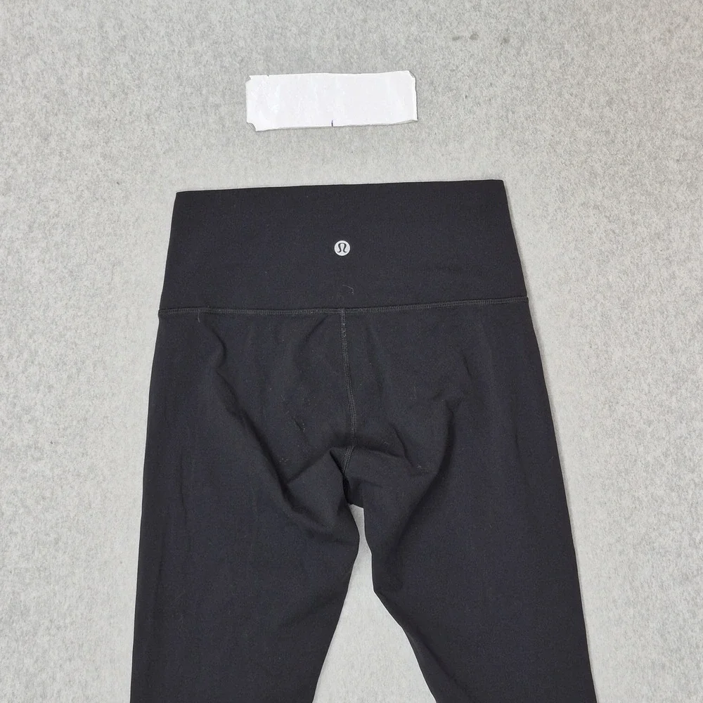 Lululemon Women Activewear Pants 4 Black Yoga Wunder Under High Rise 27